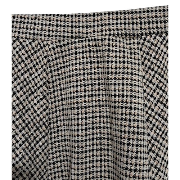 Stitch & Pine Houndstooth A-Line Mini Skirt S Polyester Blend - Picture 5 of 8
